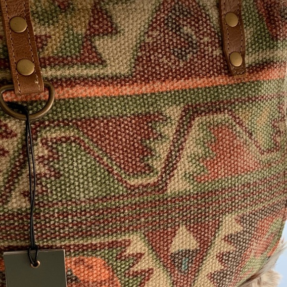 NWT Timeless Up-Cycled Tote HandBag - Picture 3 of 8